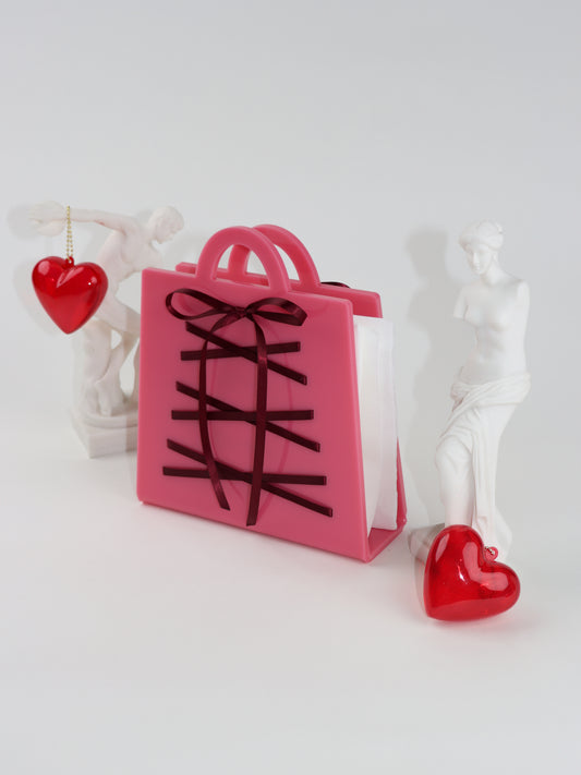 Napkin Holder, Pink