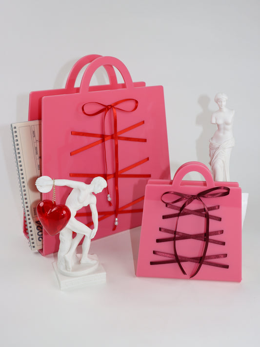 Magazine Holder, Pink