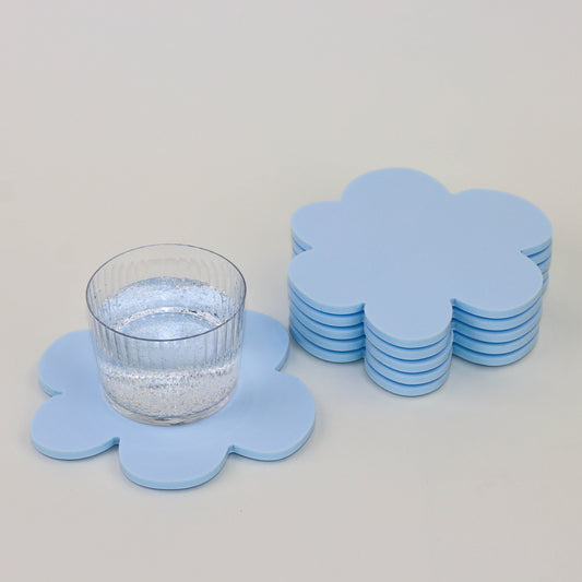 Baby Blue, Matte Coaster