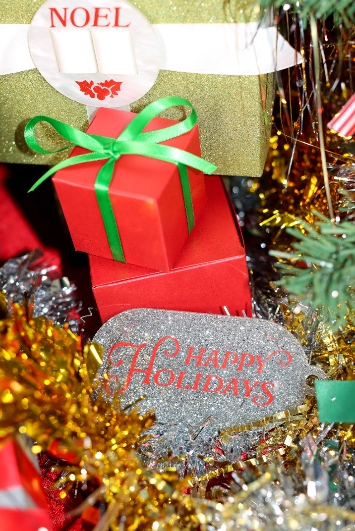 Happy Holidays Gift Tags (Set of 2)