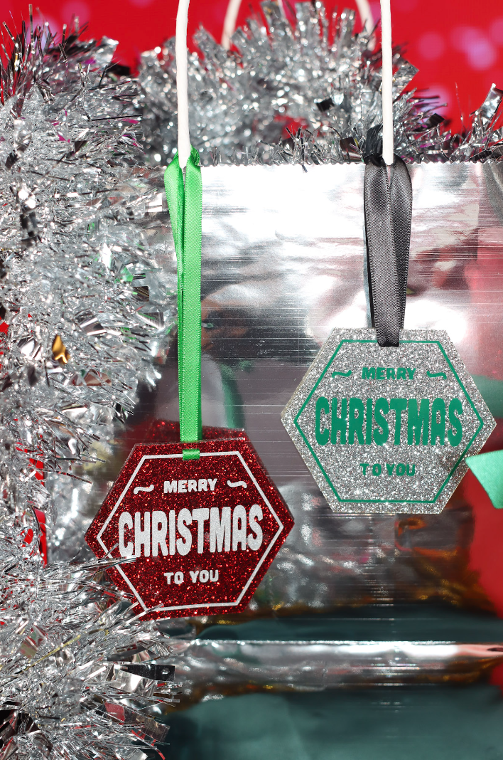 Small Xmas Gift Tags (Set of 2)