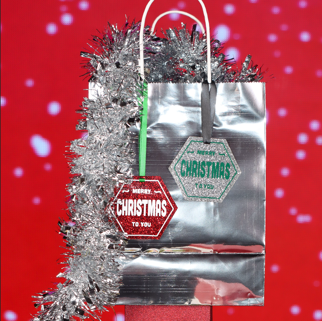 Small Xmas Gift Tags (Set of 2)