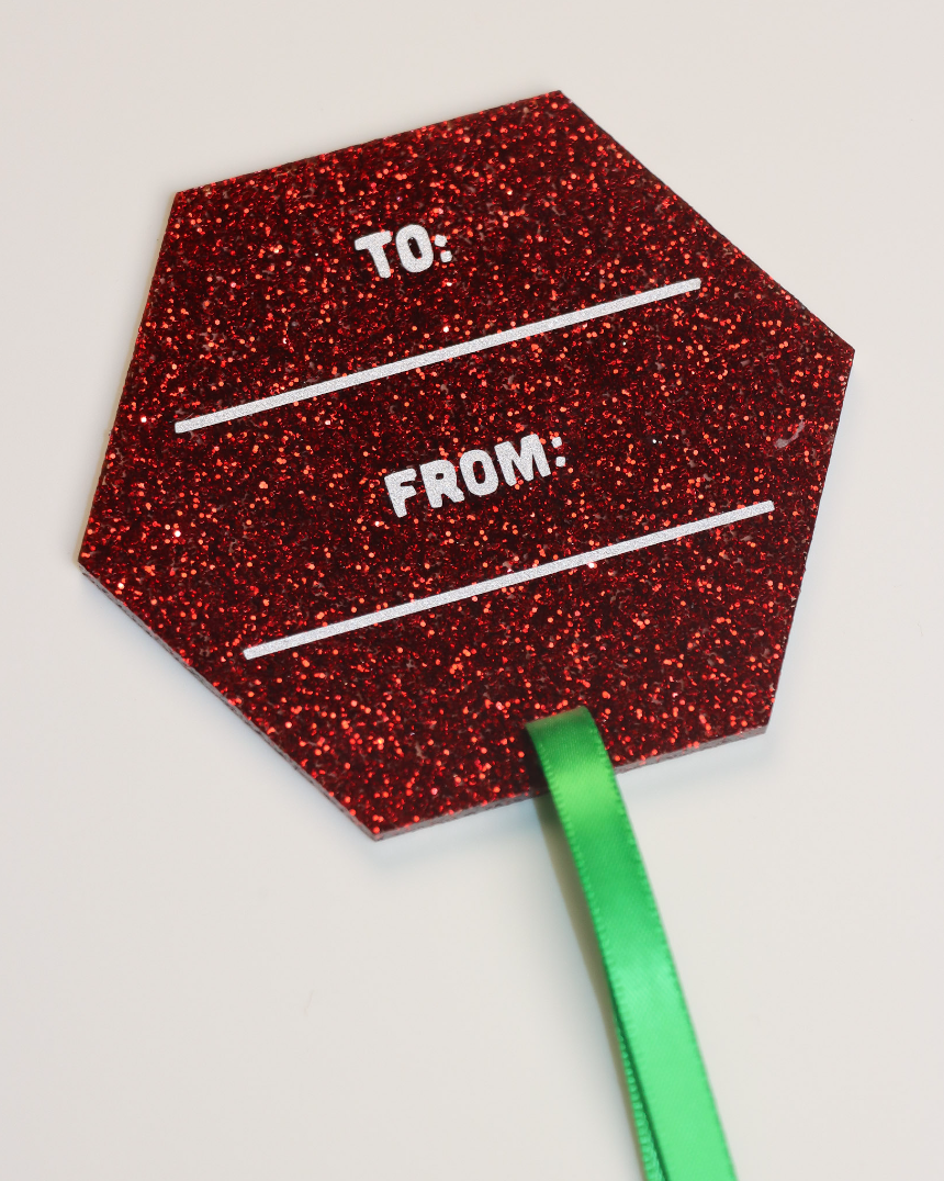 Small Xmas Gift Tags (Set of 2)