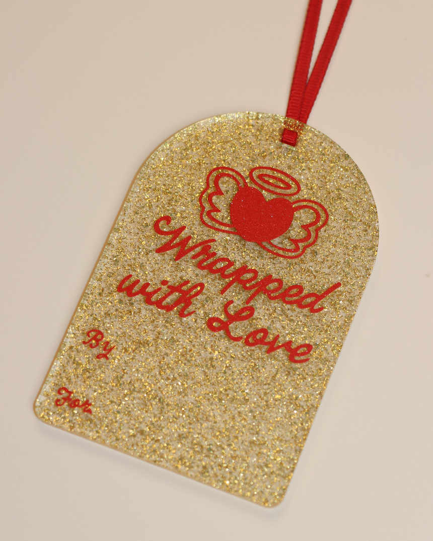Wrapped with Love Gift Tag