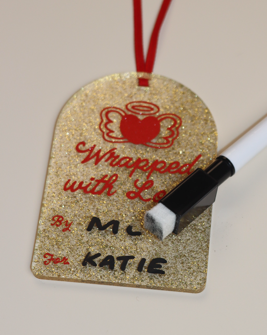 Wrapped with Love Gift Tag