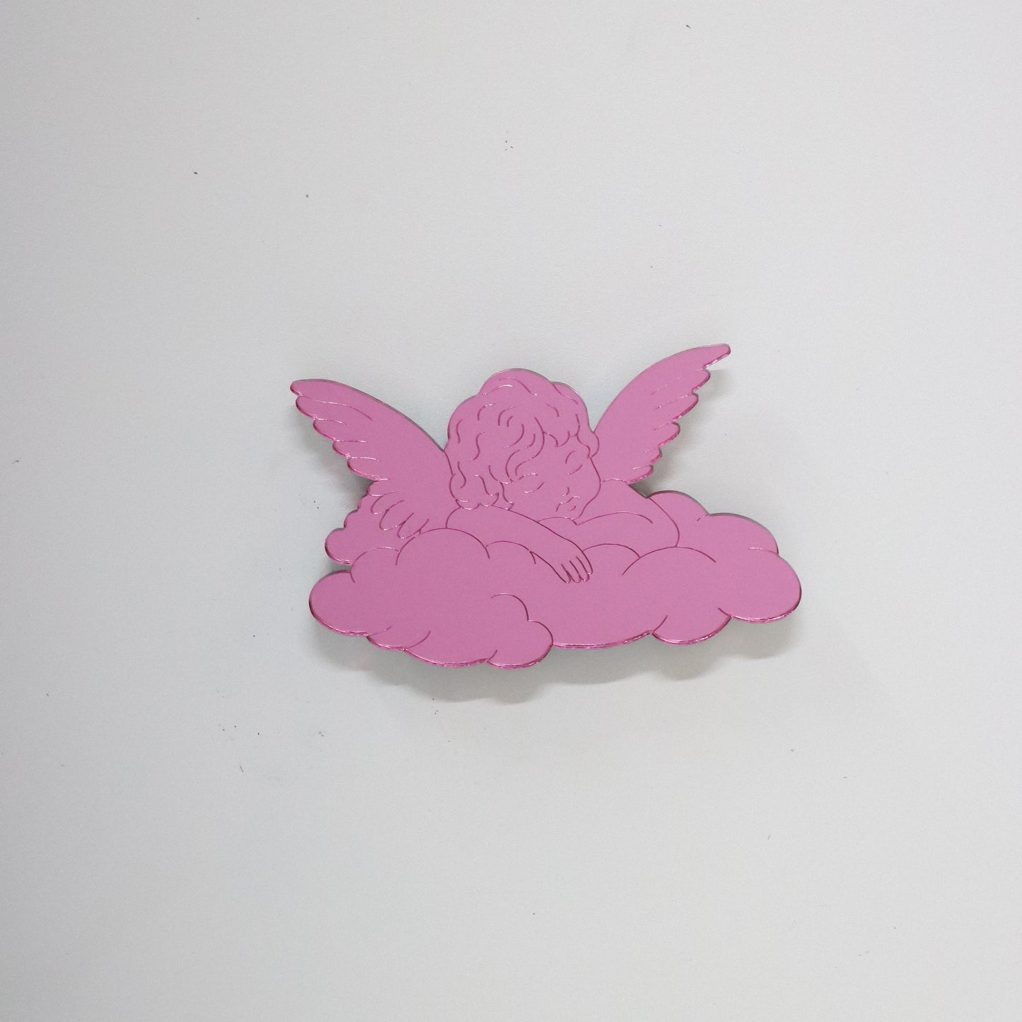 Cherub in a Cloud Magnet 1pc, Pink