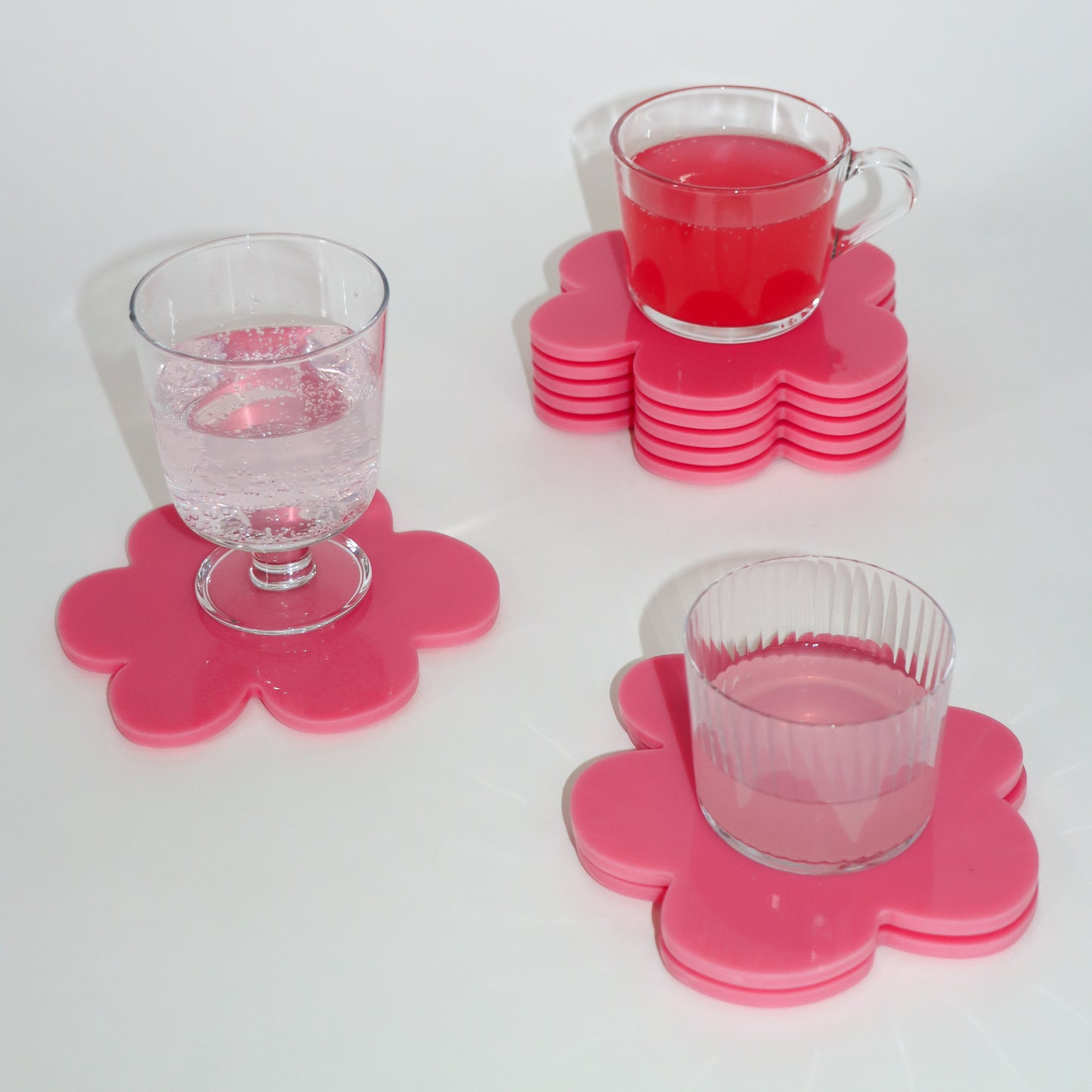 Coaster, Pink