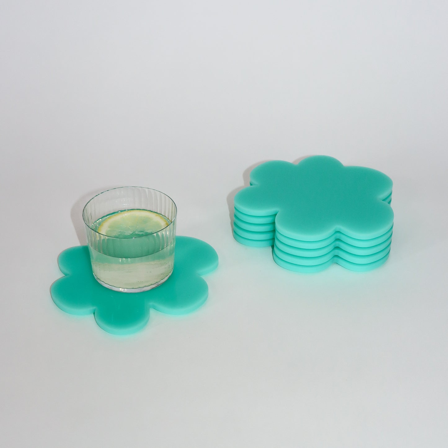 Coaster, Turquoise