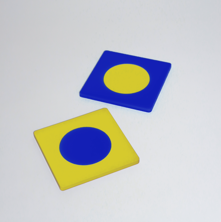 Custom Geo Coaster Set