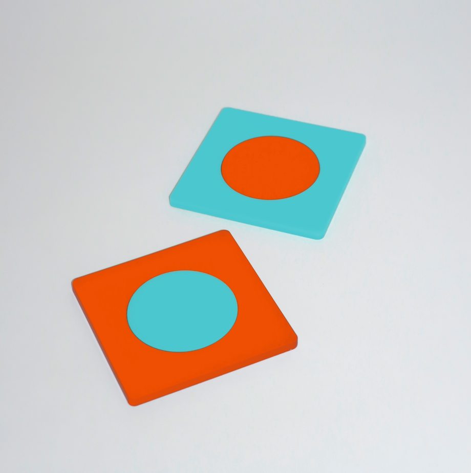 Custom Geo Coaster Set