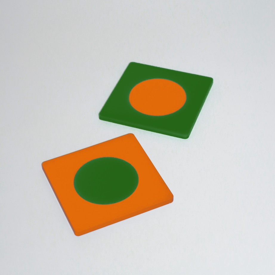 Custom Geo Coaster Set