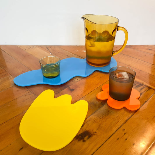 Medium Table Blob, Yellow