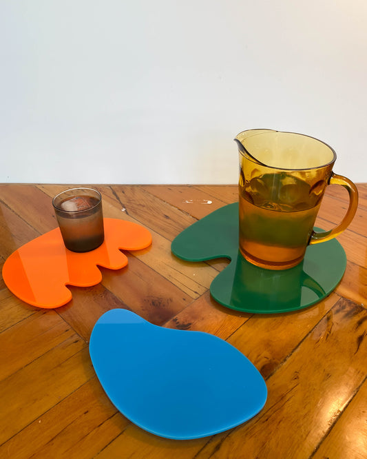 Medium Table Blob, Blue