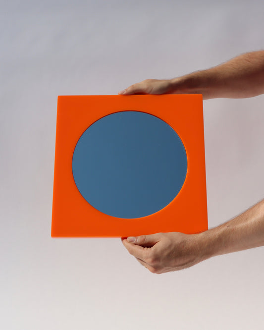 Acrylic Mirror, Orange