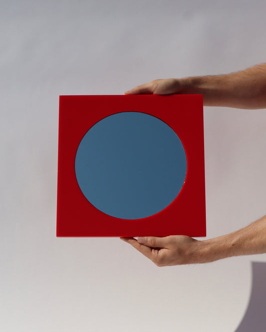 Acrylic Mirror, Red