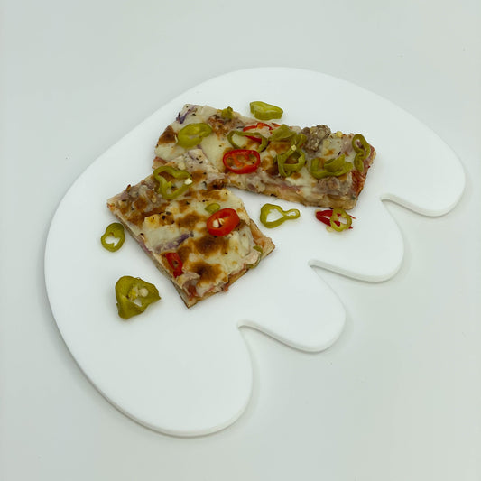 Medium Table Blob, White