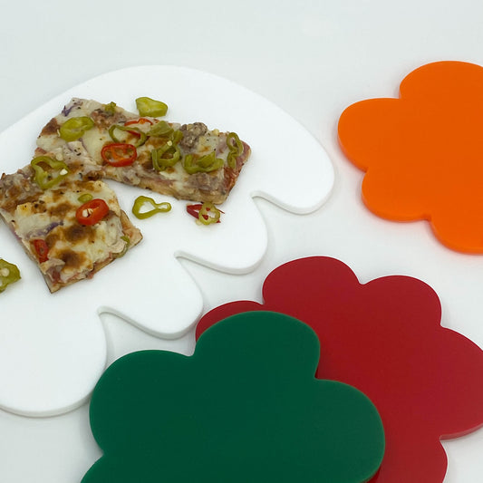 Medium Table Blob, White