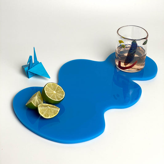 Medium Table Blob, Light Blue