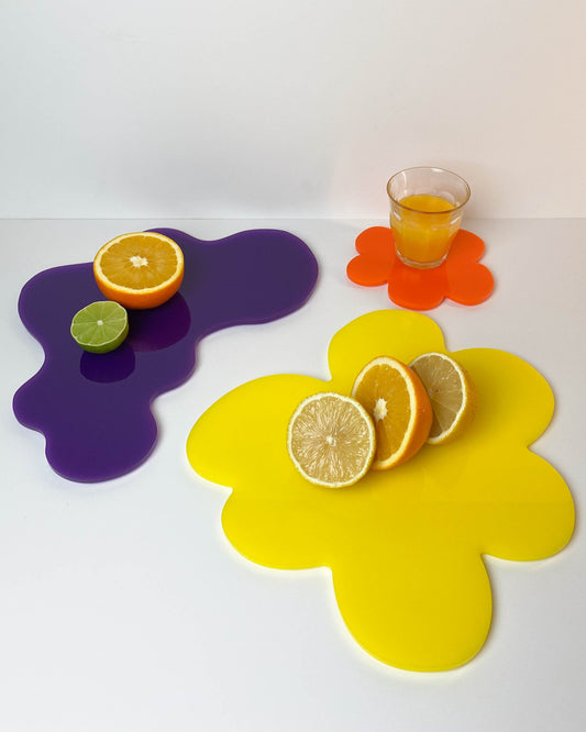 Medium Table Blob, Purple