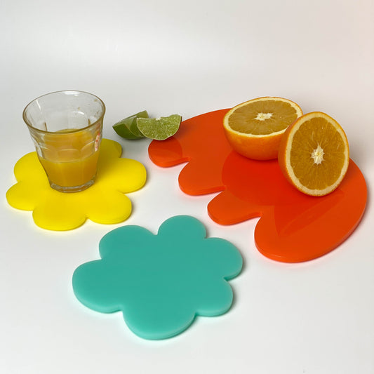 Medium Table Blob, Orange