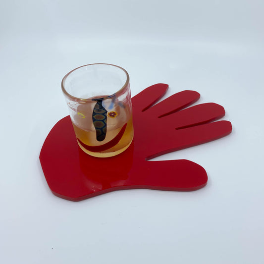 Medium Table Blob, Red