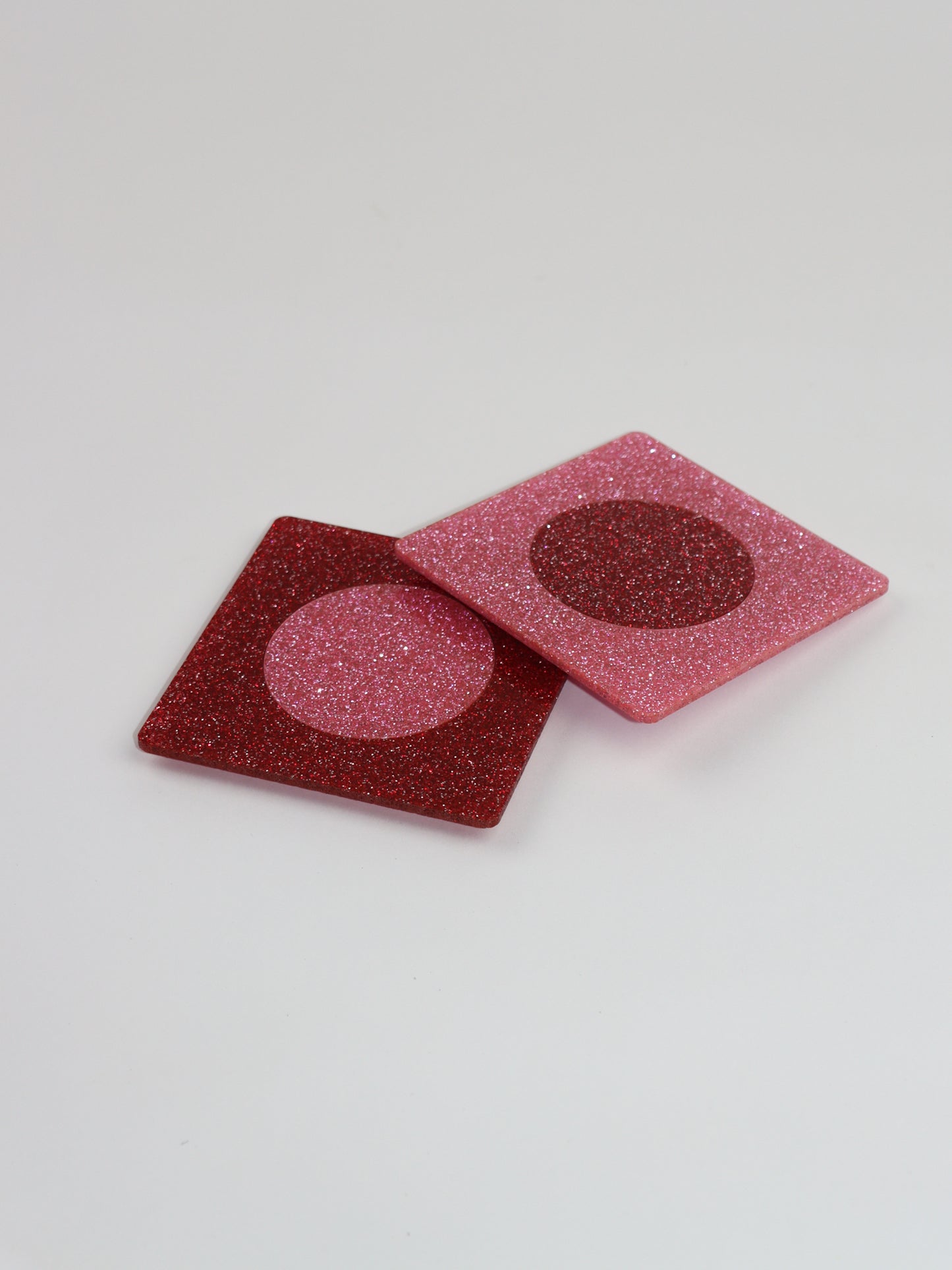 Sparkle Geo Coasters (2pc)