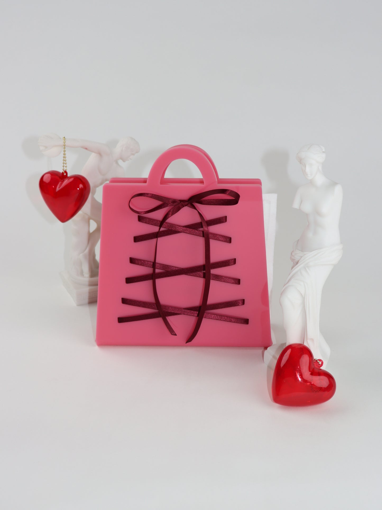 Napkin Holder, Pink