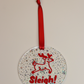 Sleigh! Ornament