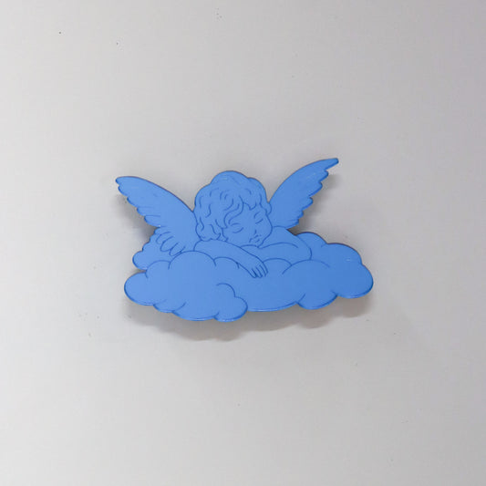 Cherub in a Cloud Magnet 1pc, Blue