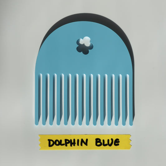 Dolphin Blue Comb