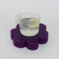 Coaster, Purple