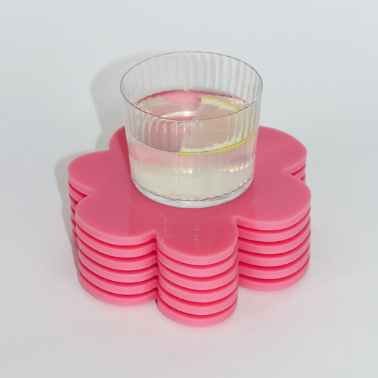 Coaster, Pink