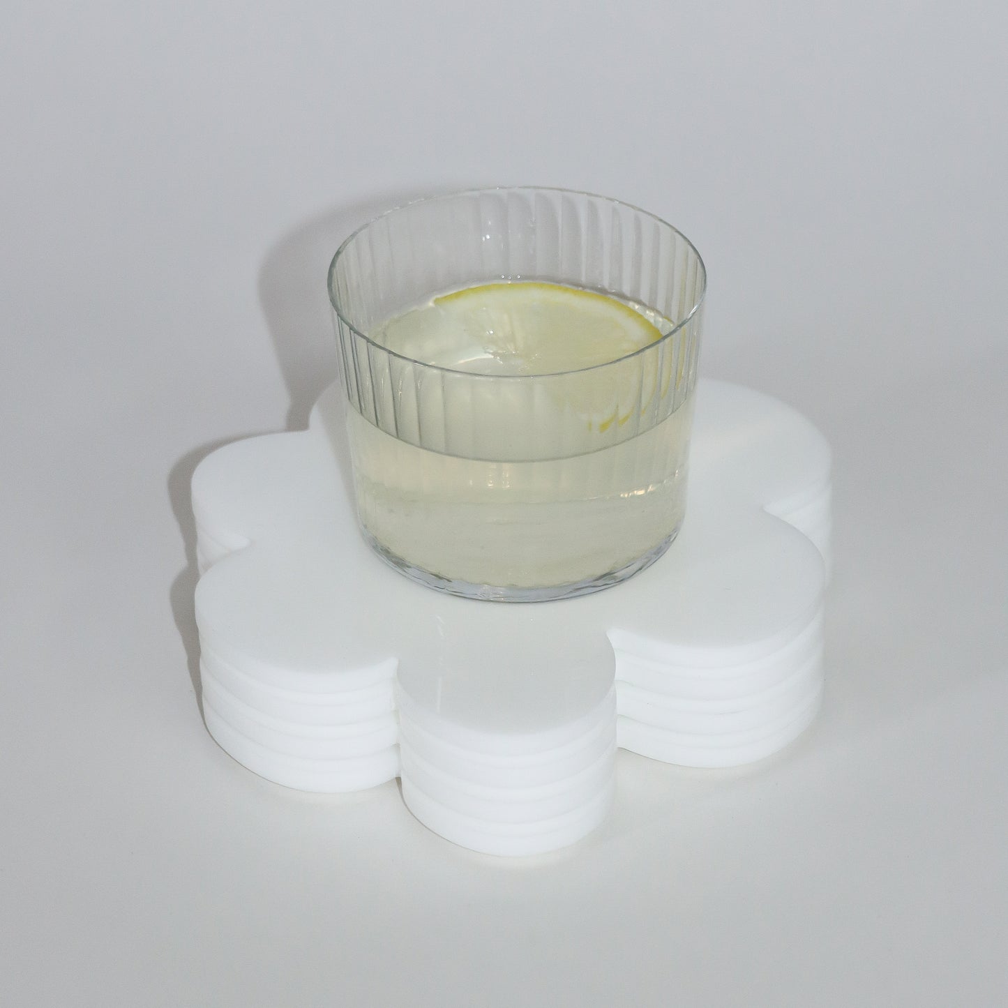 Coaster, White