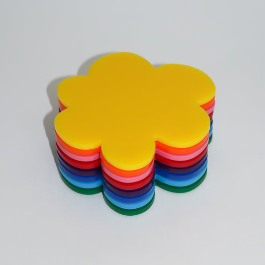 Coaster Set, Rainbow (8)