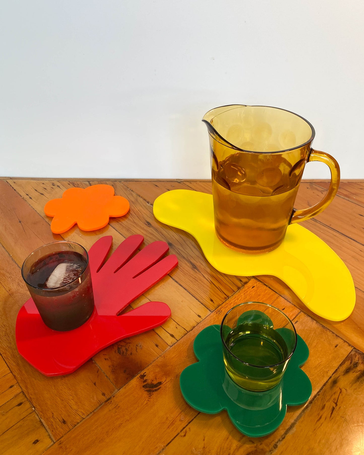 Medium Table Blob, Red