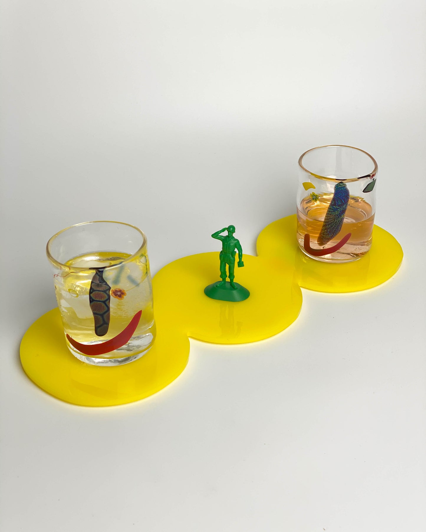 Medium Table Blob, Yellow