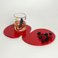 Medium Table Blob, Red