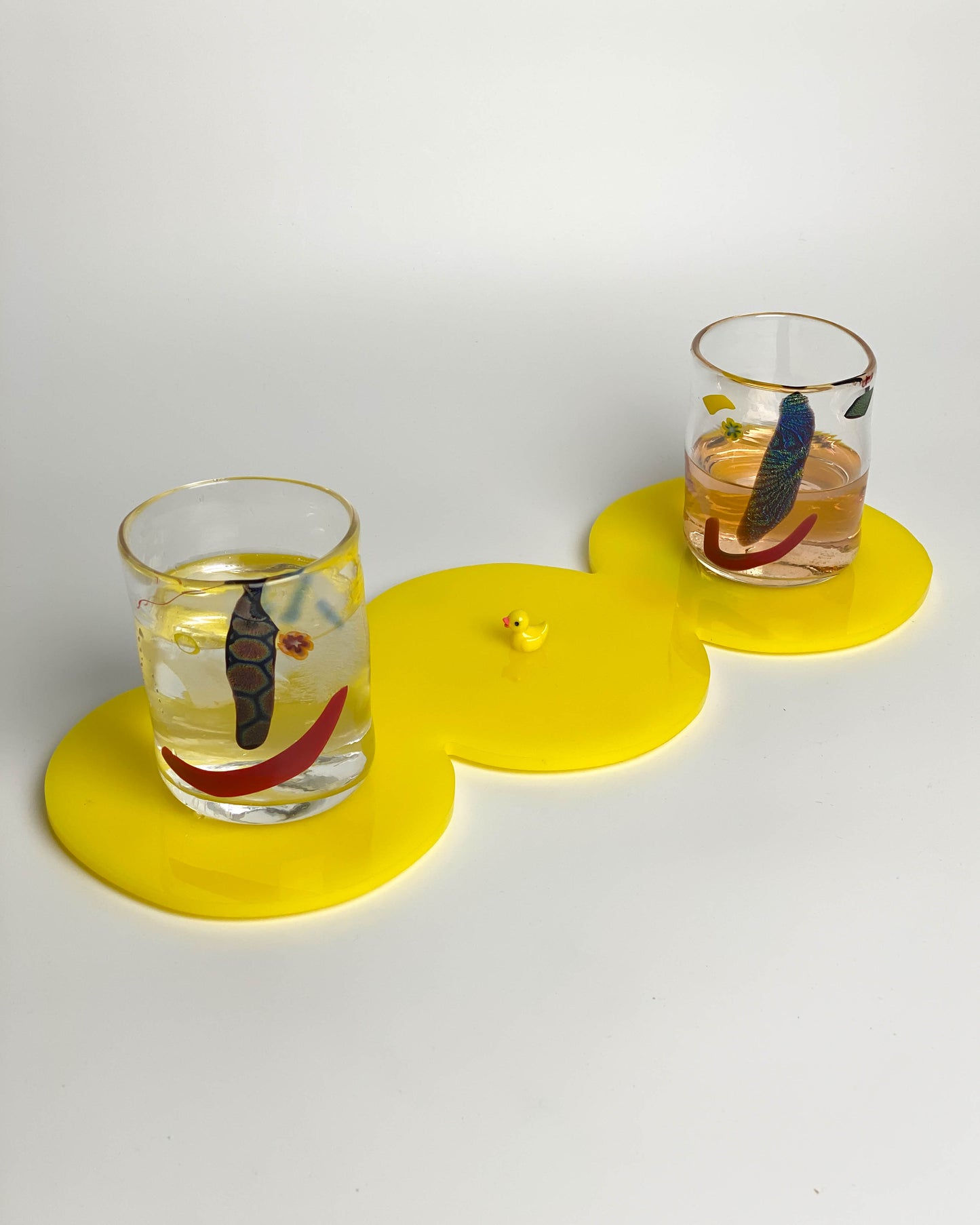 Medium Table Blob, Yellow