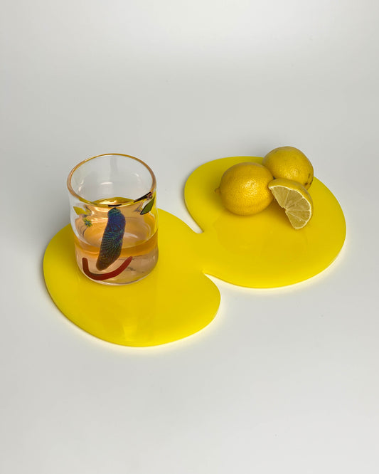 Medium Table Blob, Yellow