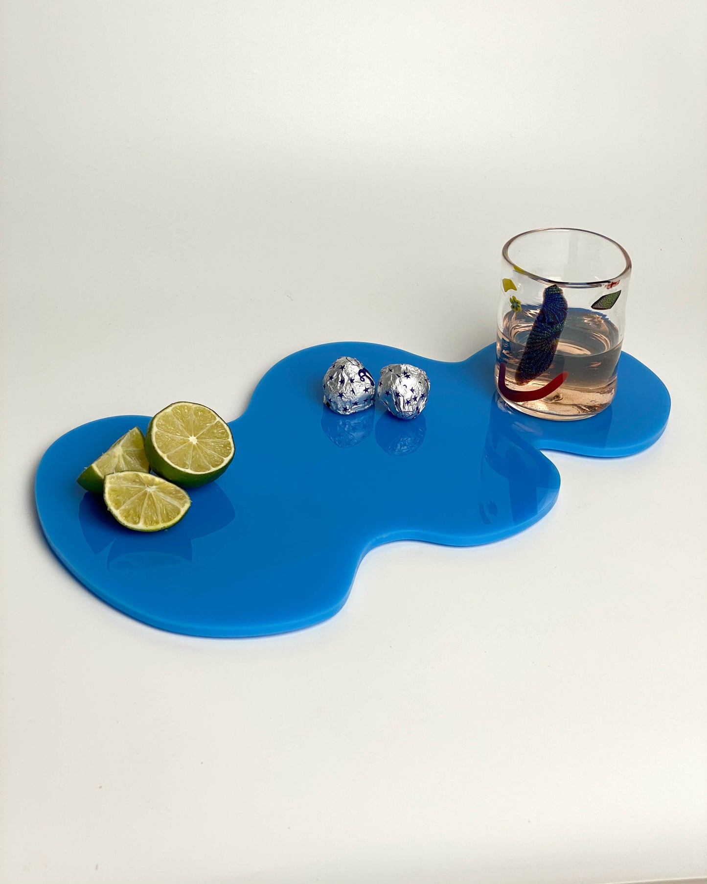 Medium Table Blob, Light Blue