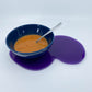 Medium Table Blob, Purple