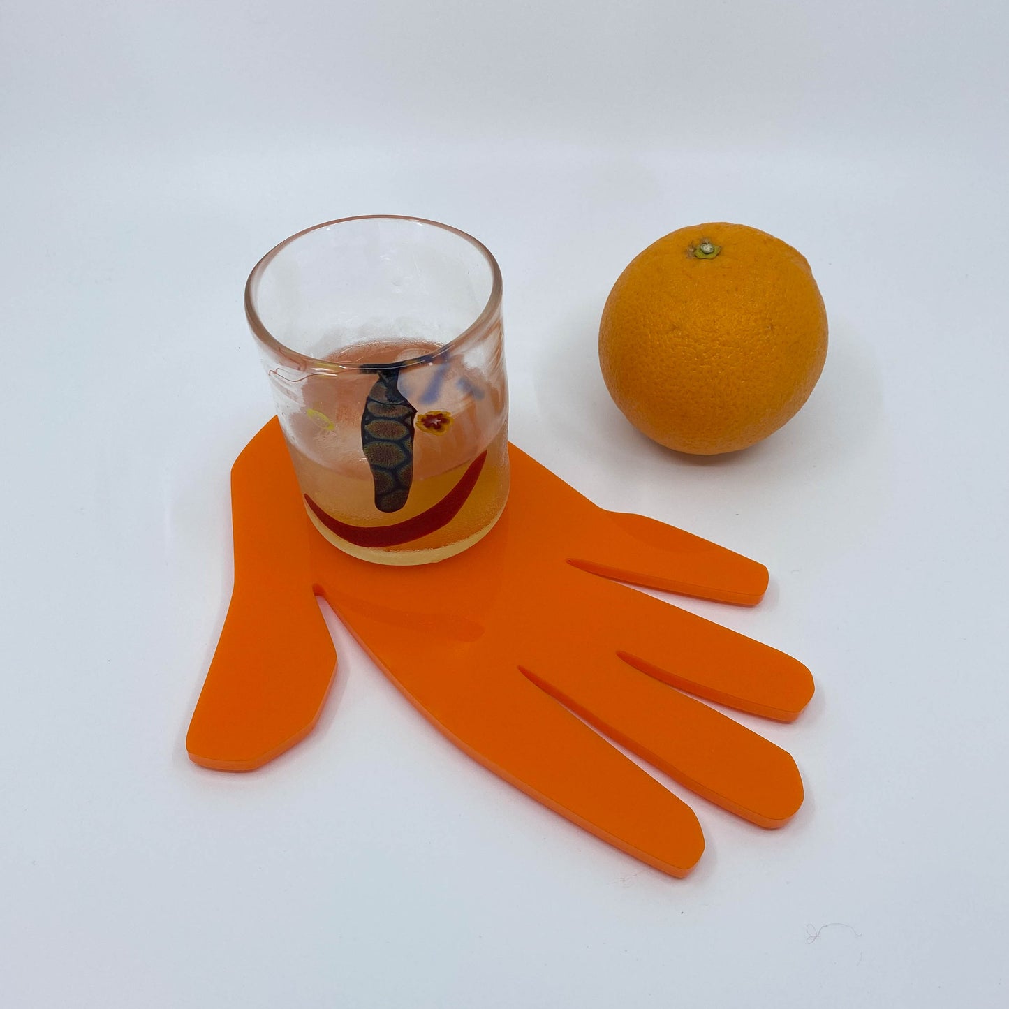 Medium Table Blob, Orange