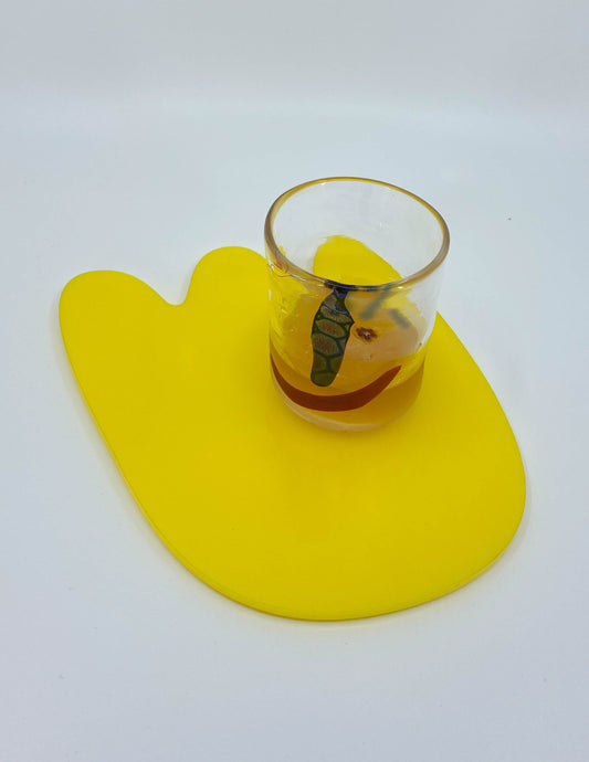 Medium Table Blob, Yellow
